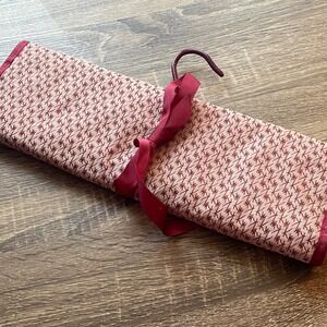 Mary Kay Cosmetics Hanging Travel Organizer Bag Roll‎ Up Toiletry Makeup Pouch